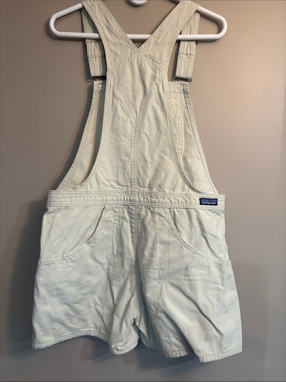 Women’s Patagonia Cream Short Overalls